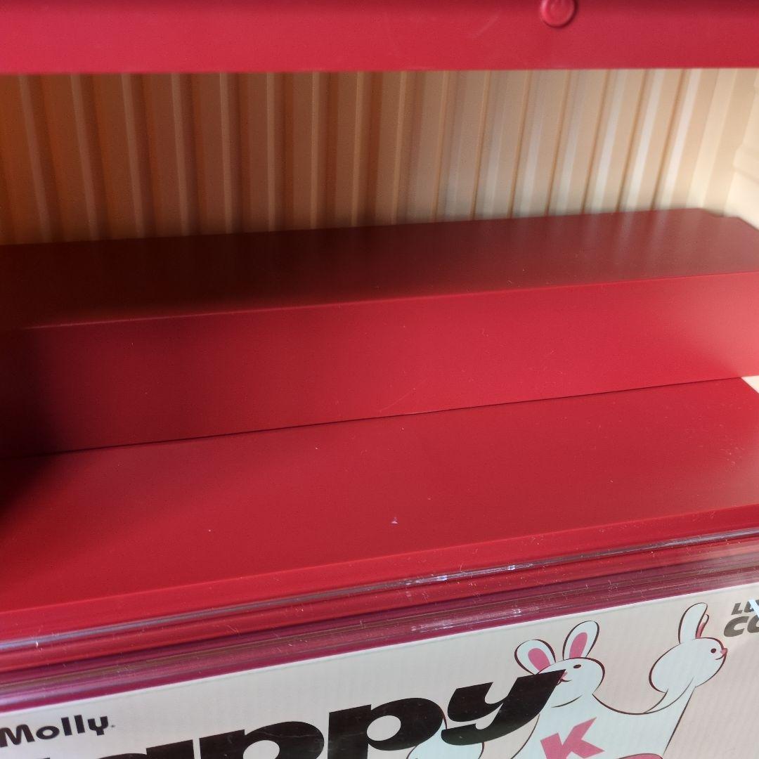 used★POP MART★ライト付き★ディスプレイ コンテナ★Molly★限定