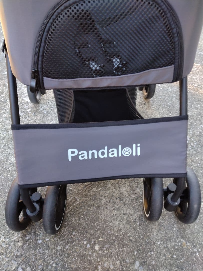 Pandaloli ペットカート グレー