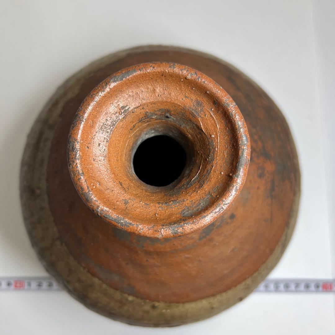 専用　桃山時代　古備前　かぶら壺　木箱付　高さ約23㎝　東Y8-0204③