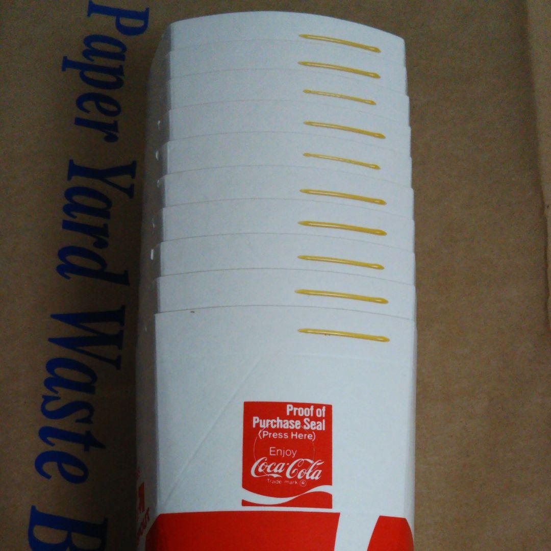 コカコーラ 昔の紙コップ 10個