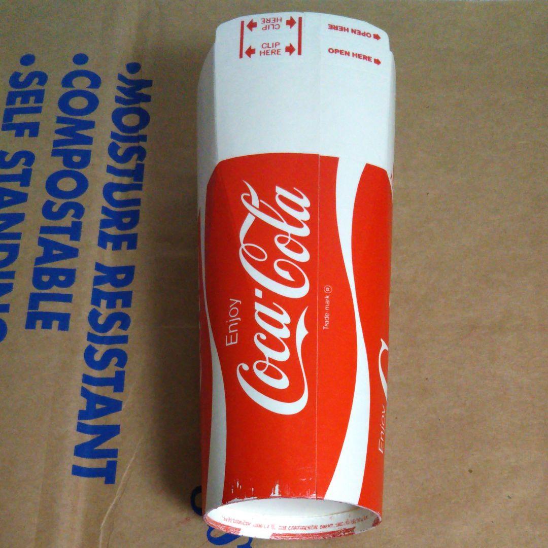 コカコーラ 昔の紙コップ 10個
