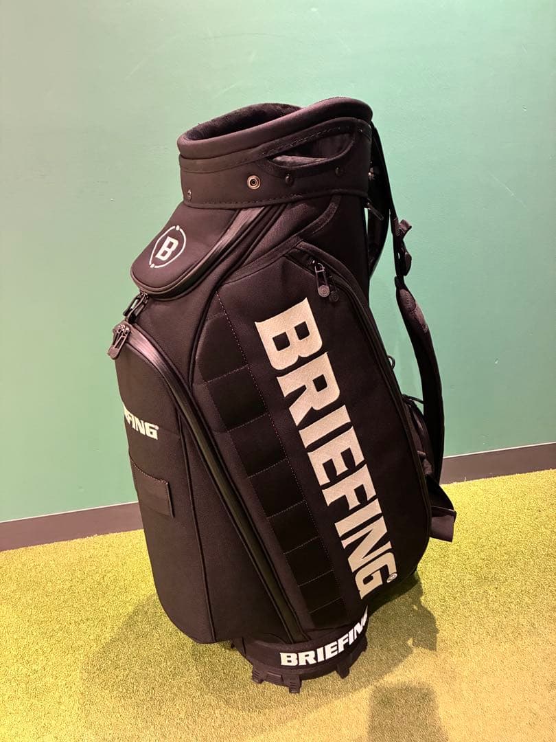 BRIEFING ブラック キャディバッグ　CR-3 #03