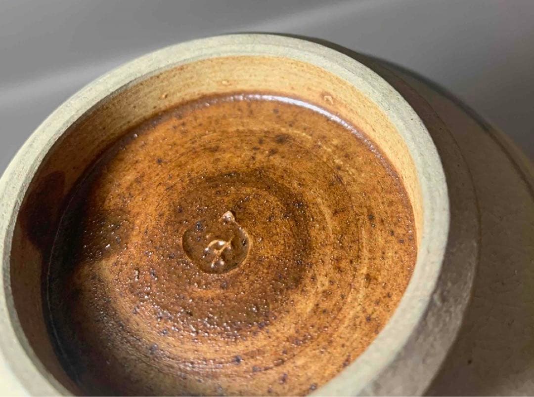 茶道具　膳所焼　雲鶴画　安南写茶碗　即中斎　陽炎園