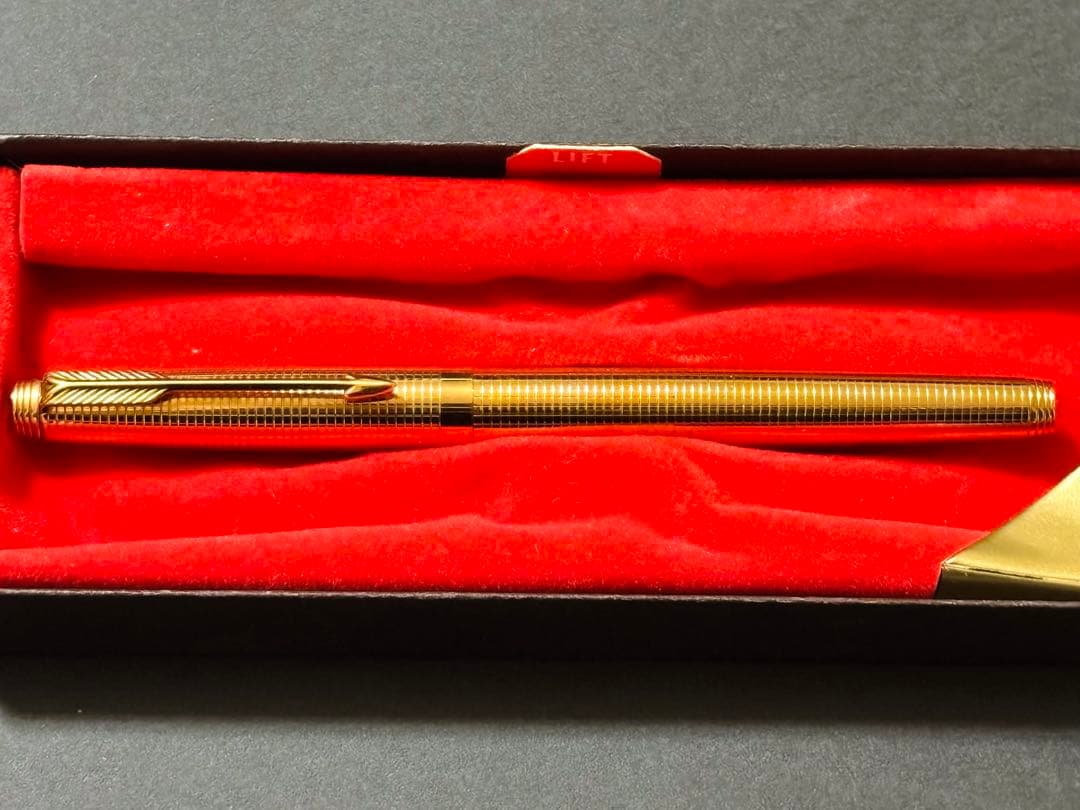 Parker 75 14KGF ペン先F 万年筆