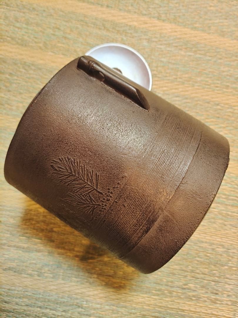 茶釜　釜師　山本閑浄　筒釜　鉄釜　炉釜　風炉釜　茶器　茶道具　茶事