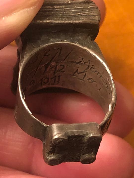 アンティーク　スカル　髑髏　リング　weirdo ネイバーフッド　ドクロ