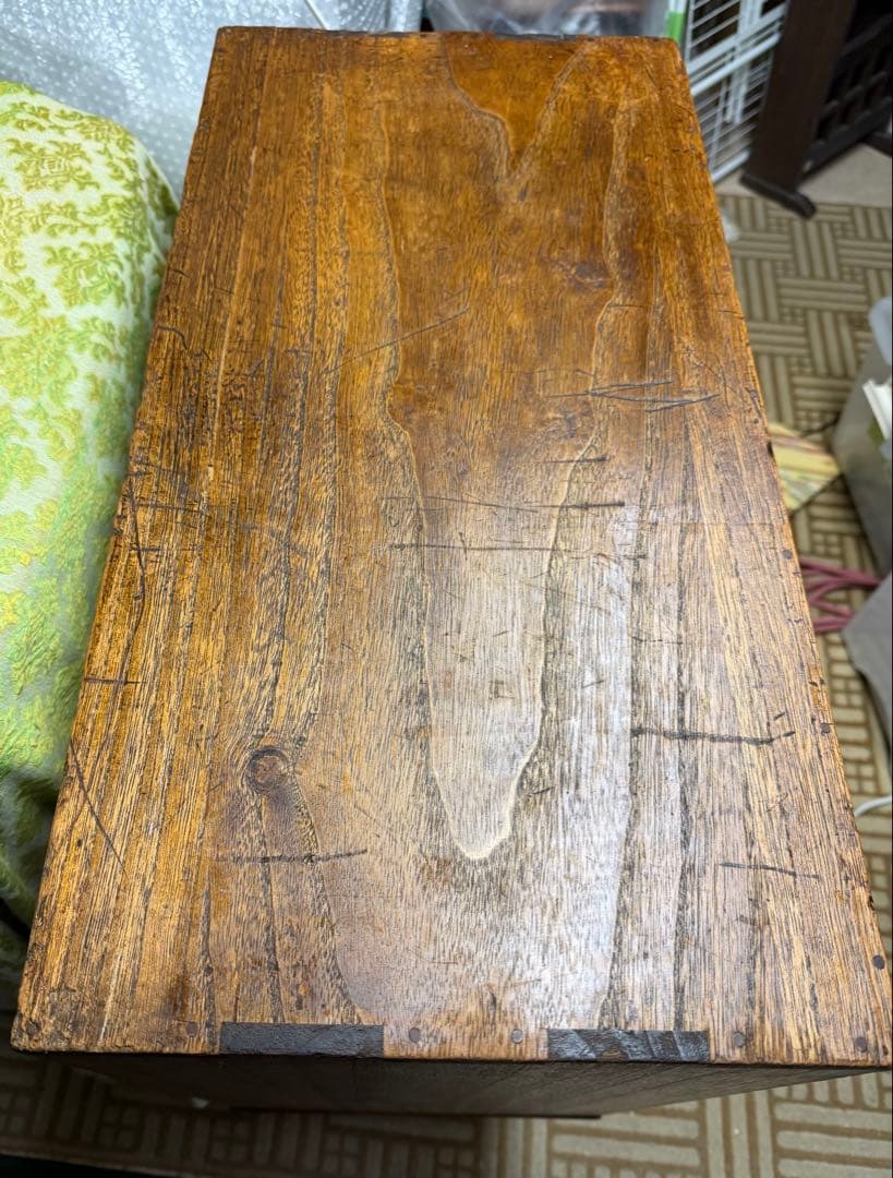 昭和レトロ　茶タンス 水屋箪笥　引き出し付き　たのめるメルカリ便