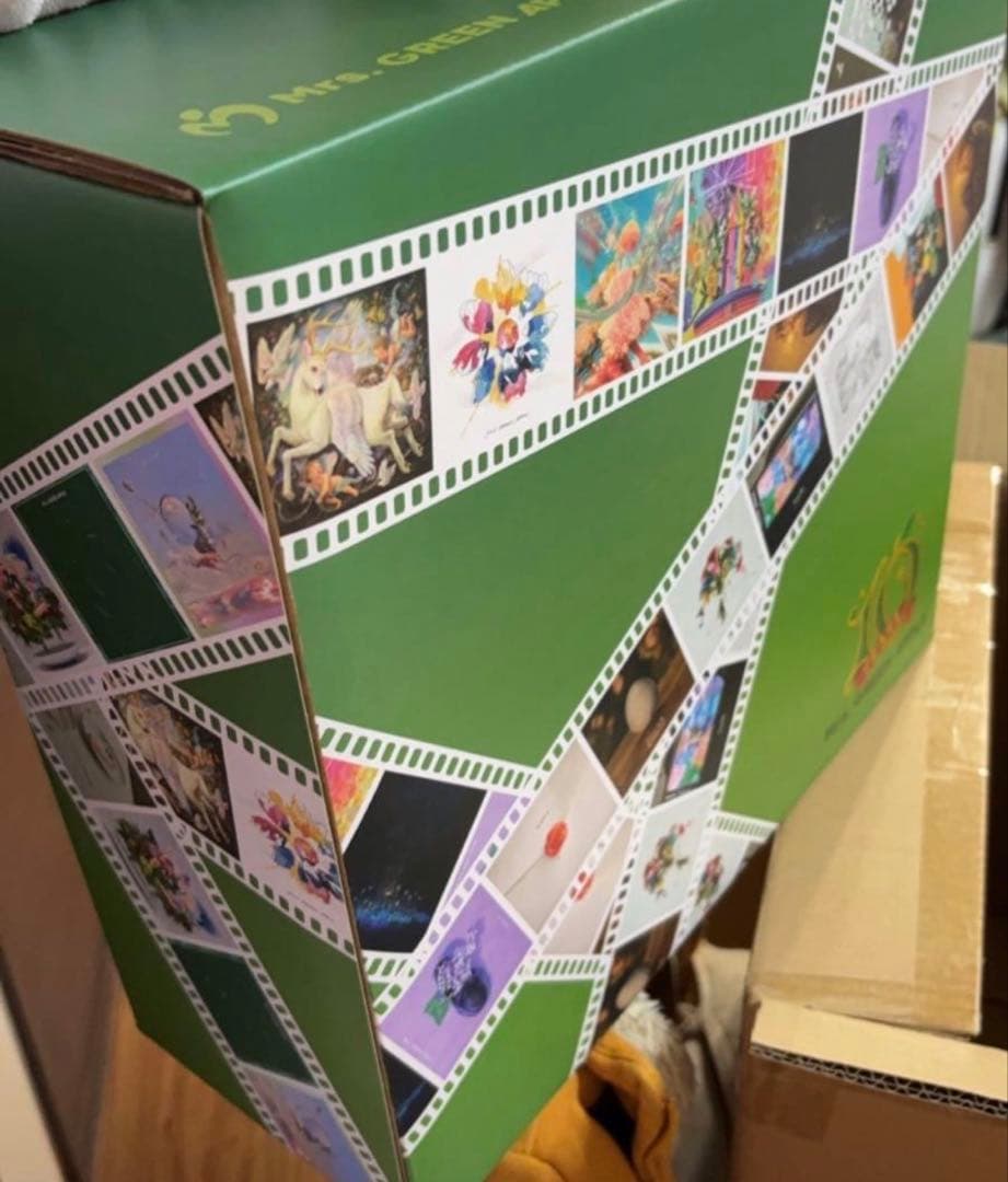 新品未使用　ミセスレコードプレーヤー　ミセスグリーンアップル