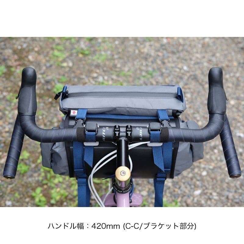 【新品】FAIRWEATHER ハンドルバーバッグ　ネイビー