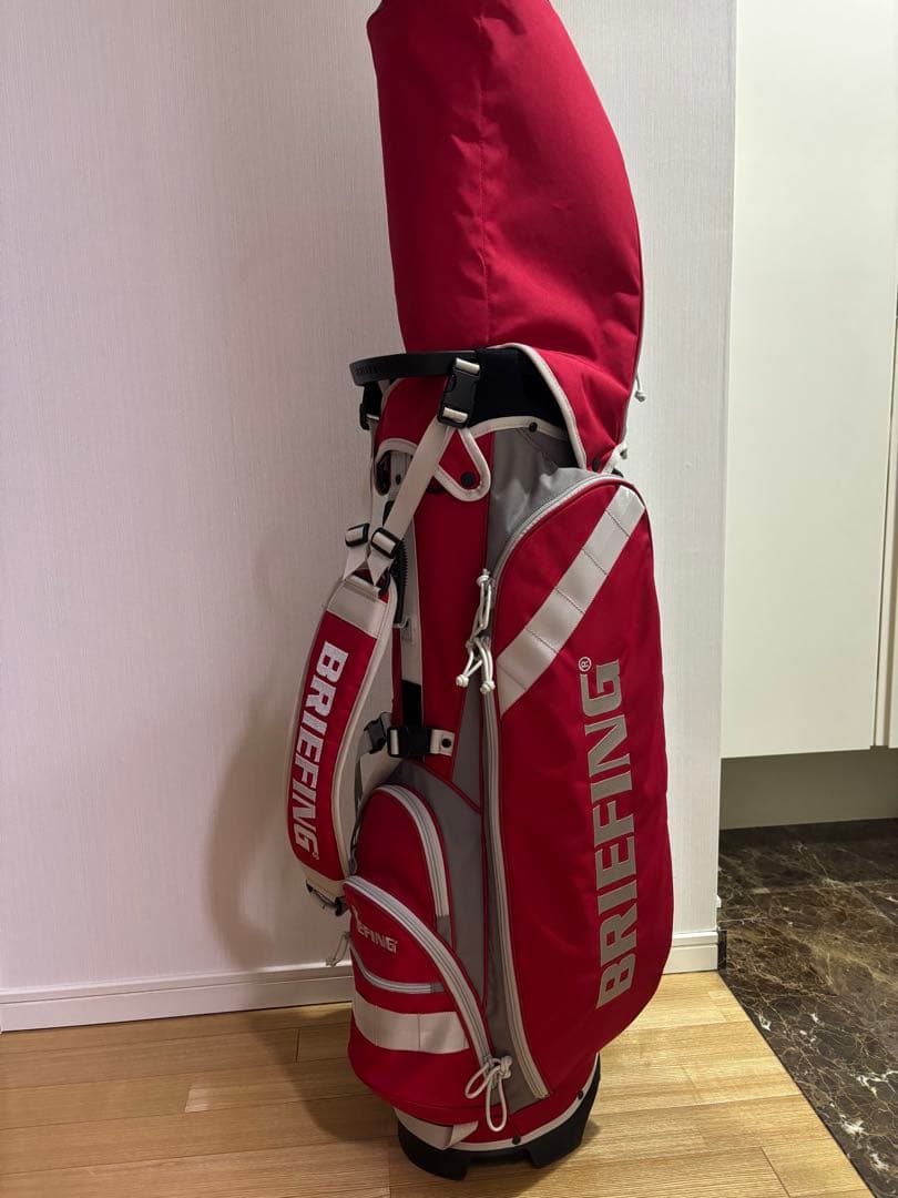 【美品】BRIEFING GOLF 【ゴルフ5コラボ限定】 キャディバック