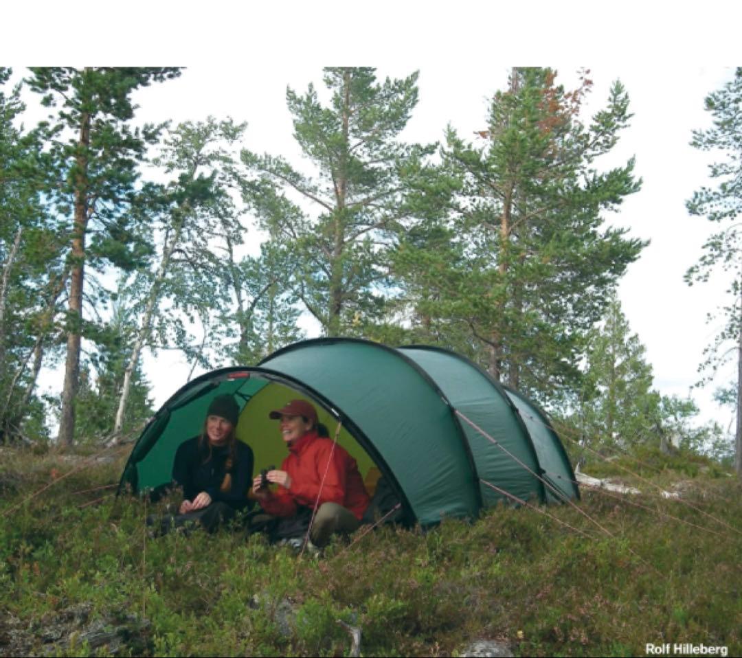 HILLEBERG KAITUM 3 GT テント グリーン フットプリント付