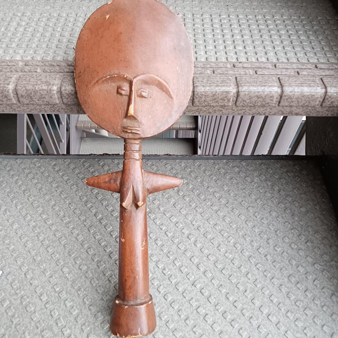 AFRICAN fetish 遺物　呪物・呪具・民間信仰系彫像　木彫　宗教美術