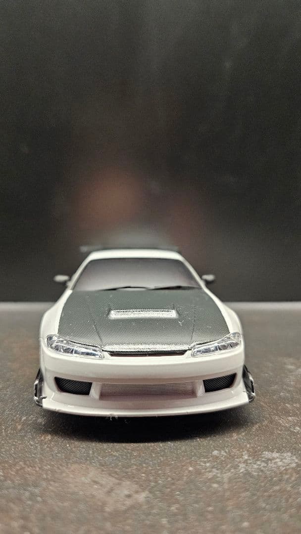 ミニッツAWD S15シルビア ジャイロ+リアサスオプション付き