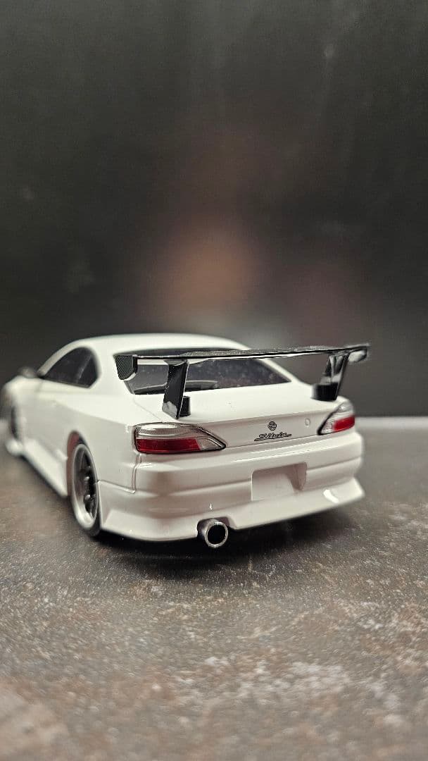 ミニッツAWD S15シルビア ジャイロ+リアサスオプション付き