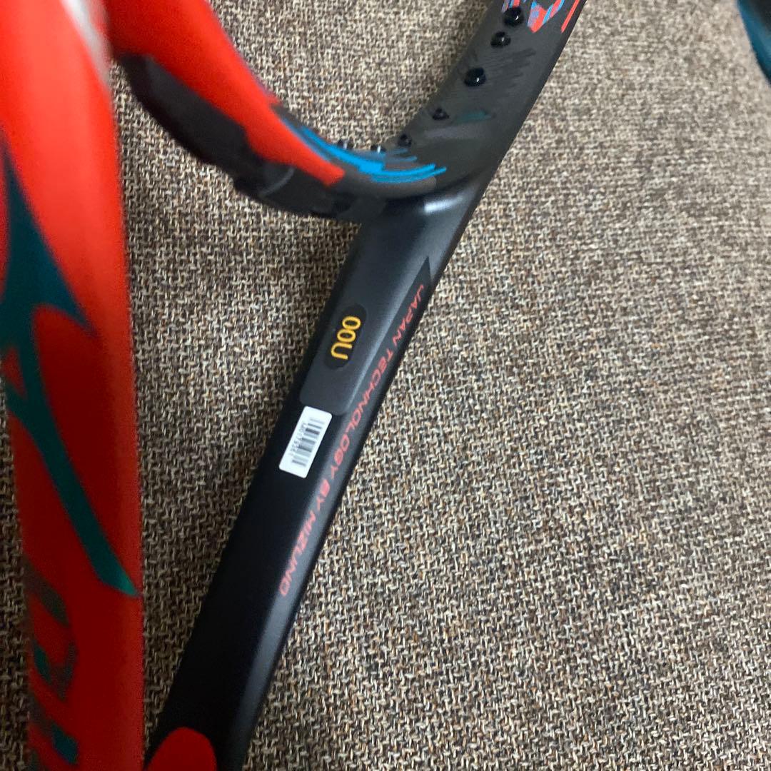 未使用 ミズノ DIOS 50-C 00U ソフトテニスラケット 後衛用 袋付