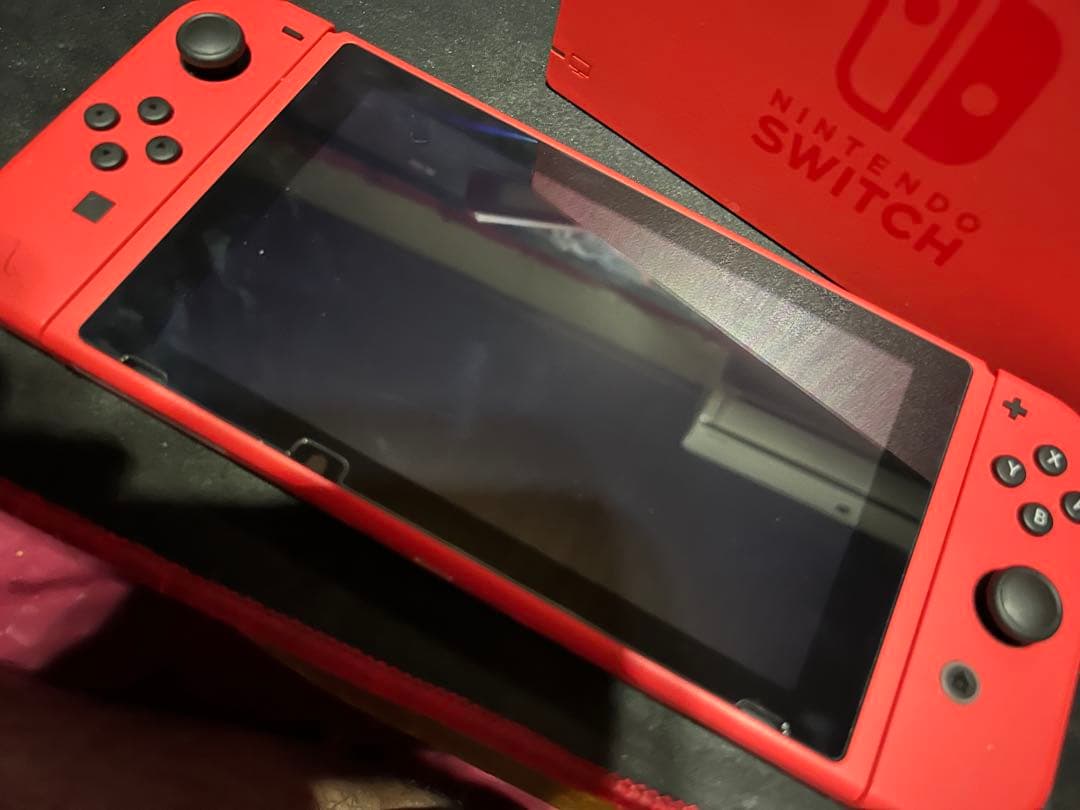 Nintendo Switch 本体 マリオ レッド ACアダプター付き