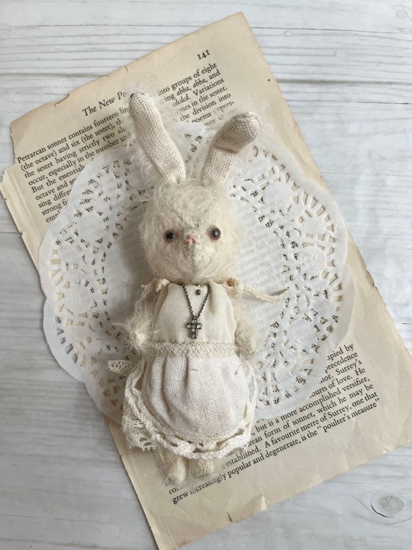 人気作家様　ウサギぬいぐるみ　イベント　展示会　 人形