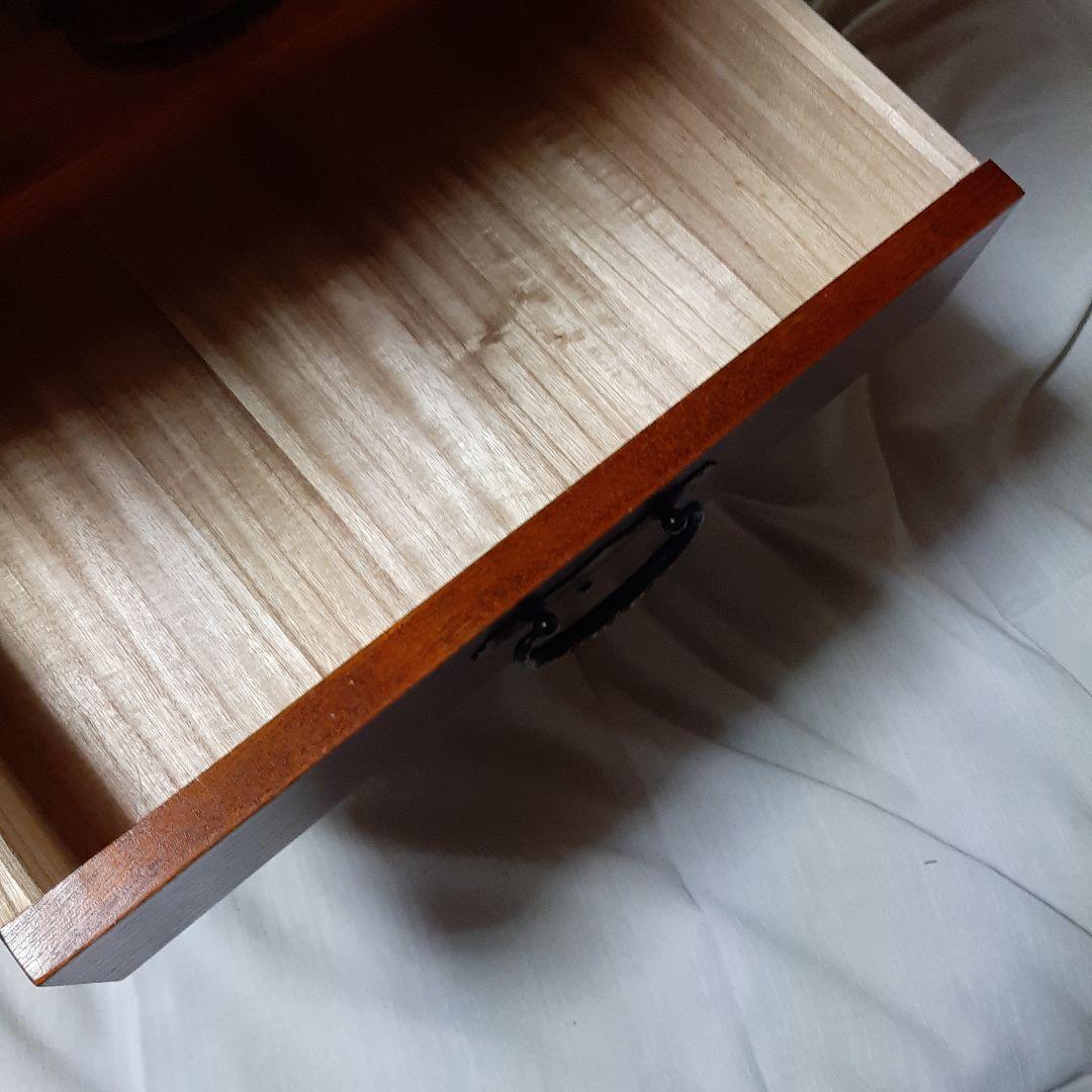 昭和レトロ◆欅製◆伝統工芸整理箪笥◆欅チェスト◆漆塗り◆62cm×44.5cm