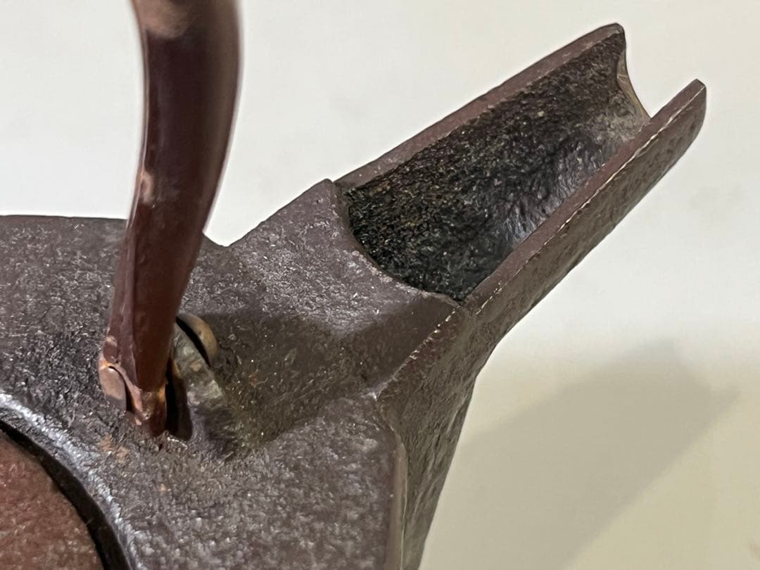 DT758 鉄瓶 銚子 替蓋付 共箱 美品