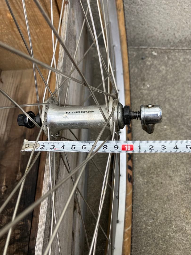 26インチMTB用、前後タイヤ&ホイールセット