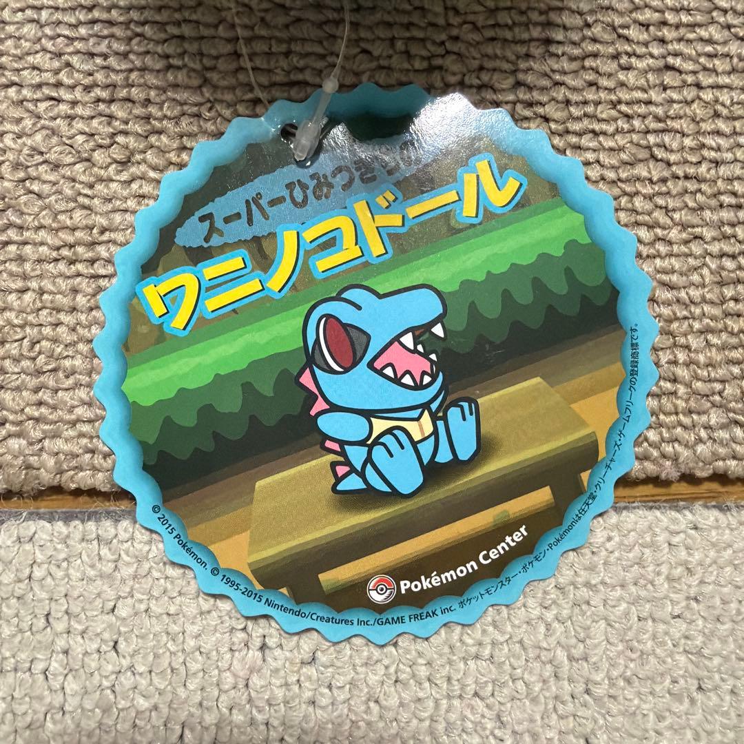 ポケモンセンター スーパーひみつきち ワニノコドール 2015 ポケセン