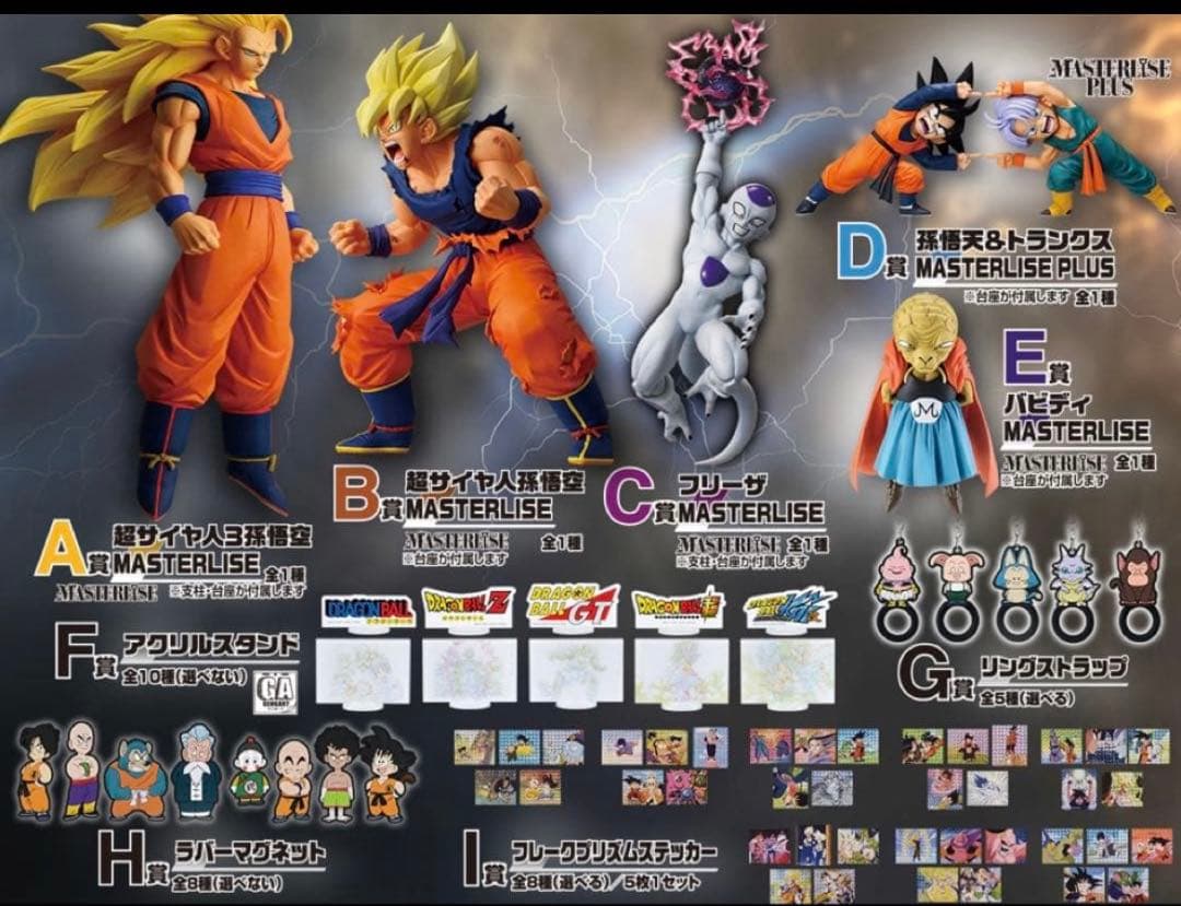 ドラゴンボール MASTERLISE フィギュアセット　フルコンプ37点