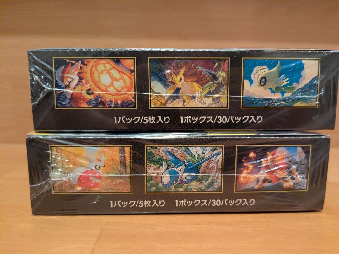 ポケモンカード メガブレイブ メガシンフォニア BOX 未開封シュリンク付