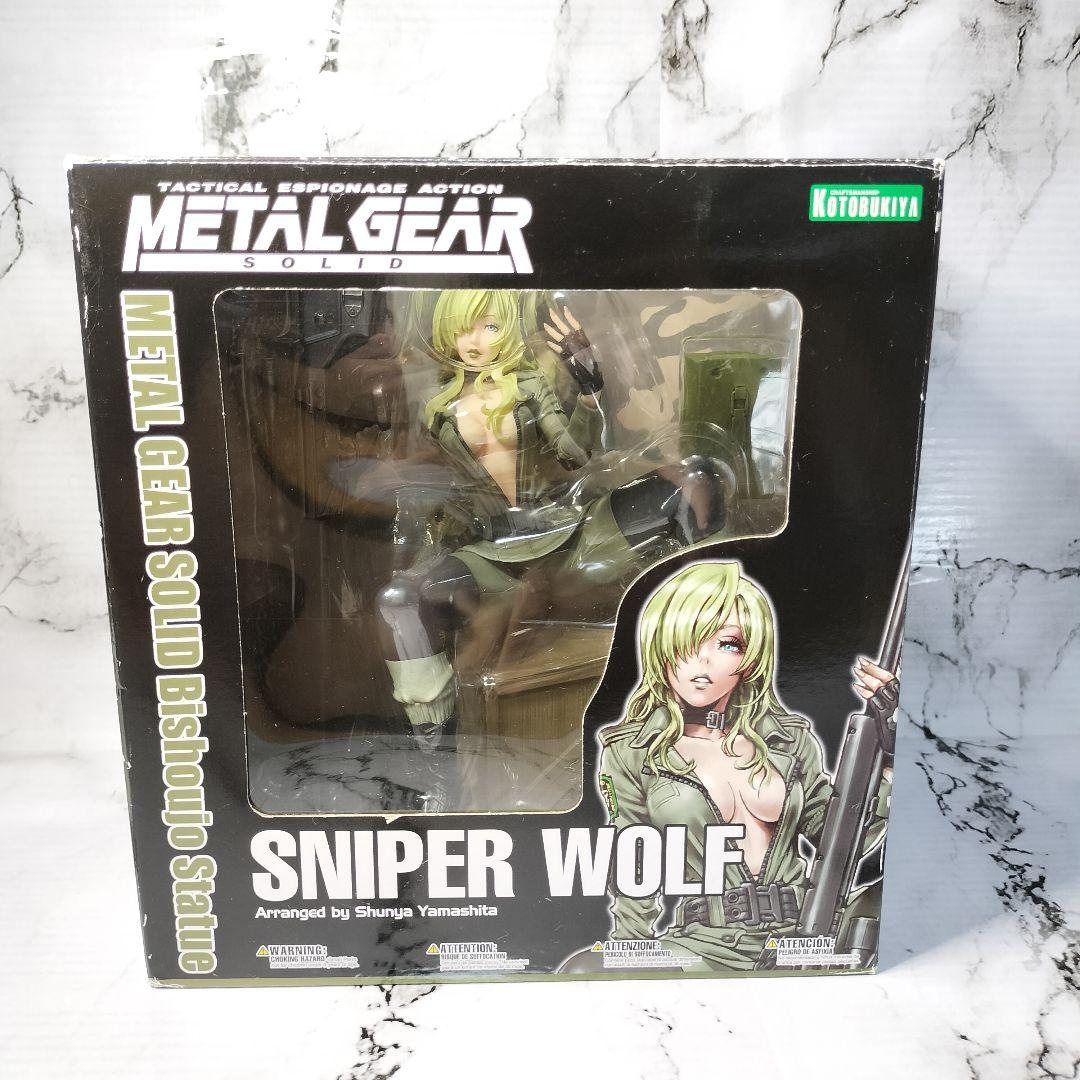 コトブキヤ　メタルギアソリッド　美少女　スナイパーウルフ　フィギュア 寿屋