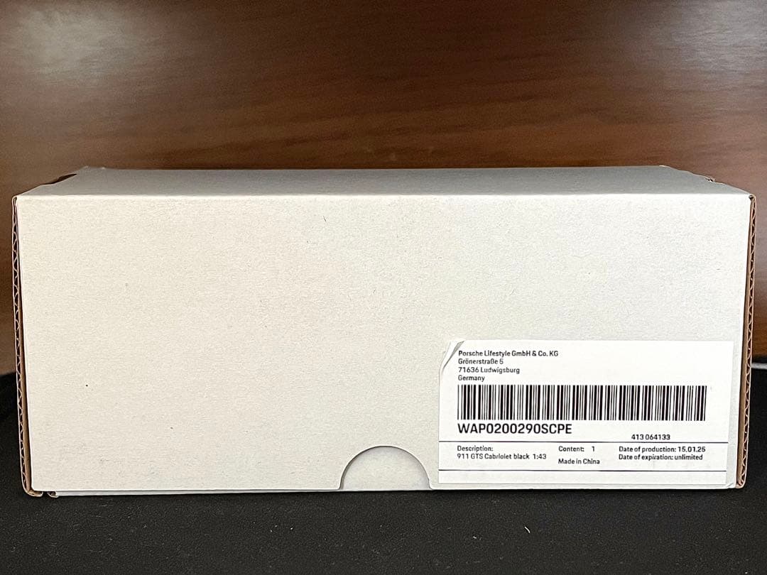 1/43 特注 ミニチャンプス ポルシェ 992.2 カレラ GTS ブラック