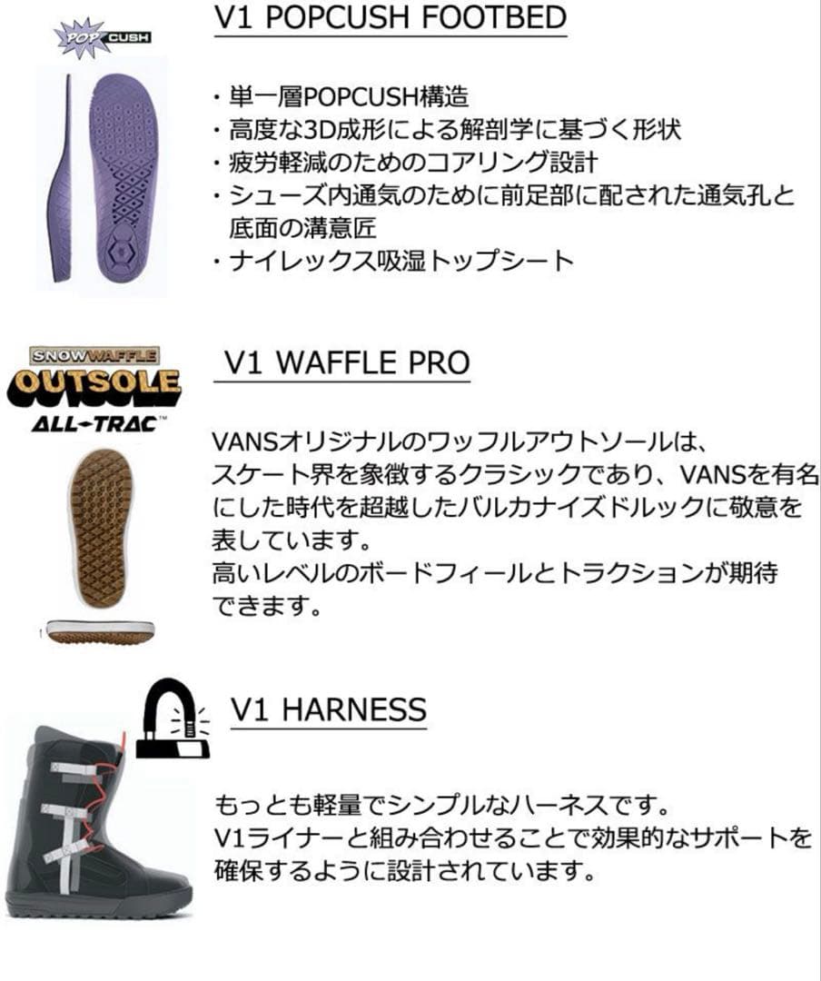 スノーボード VANS HI-STANDARD OG 26.0 / 27.5