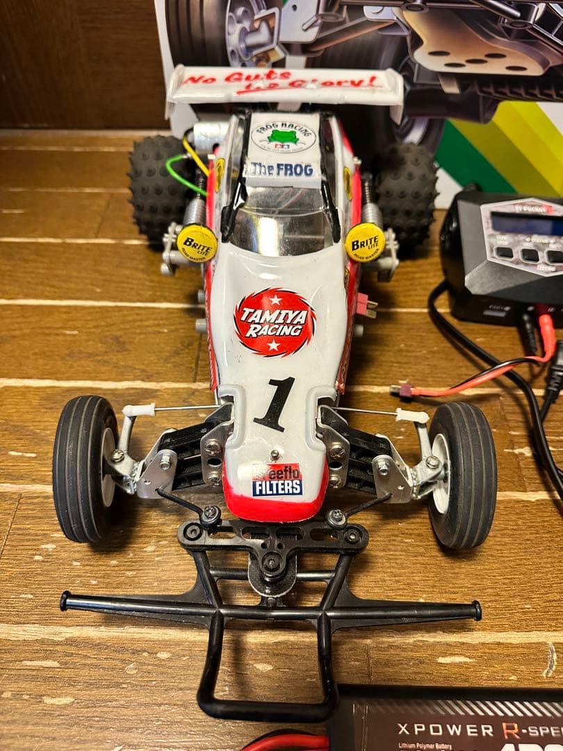 o*a様 タミヤ　The FROG 電動ラジコン　マイティフロッグ　プロポセット