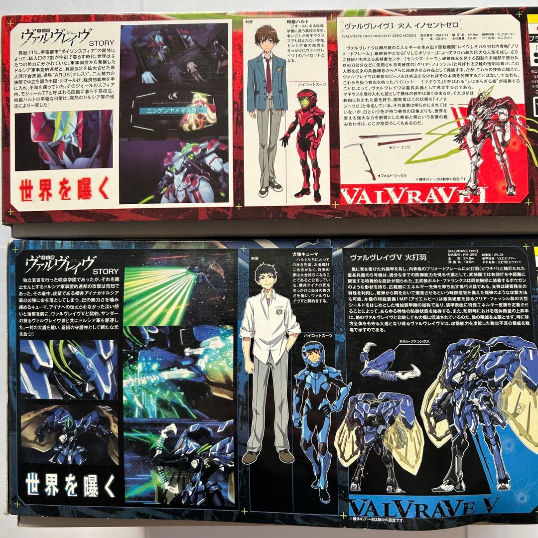 革命機 ヴァルヴレイヴ　1/144　プラモデル　2個セット