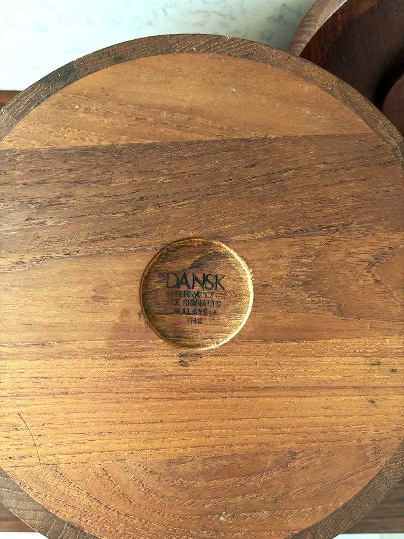 ダンスク　チーク　アイスバケット　北欧ヴィンテージ 北欧雑貨　DANSK