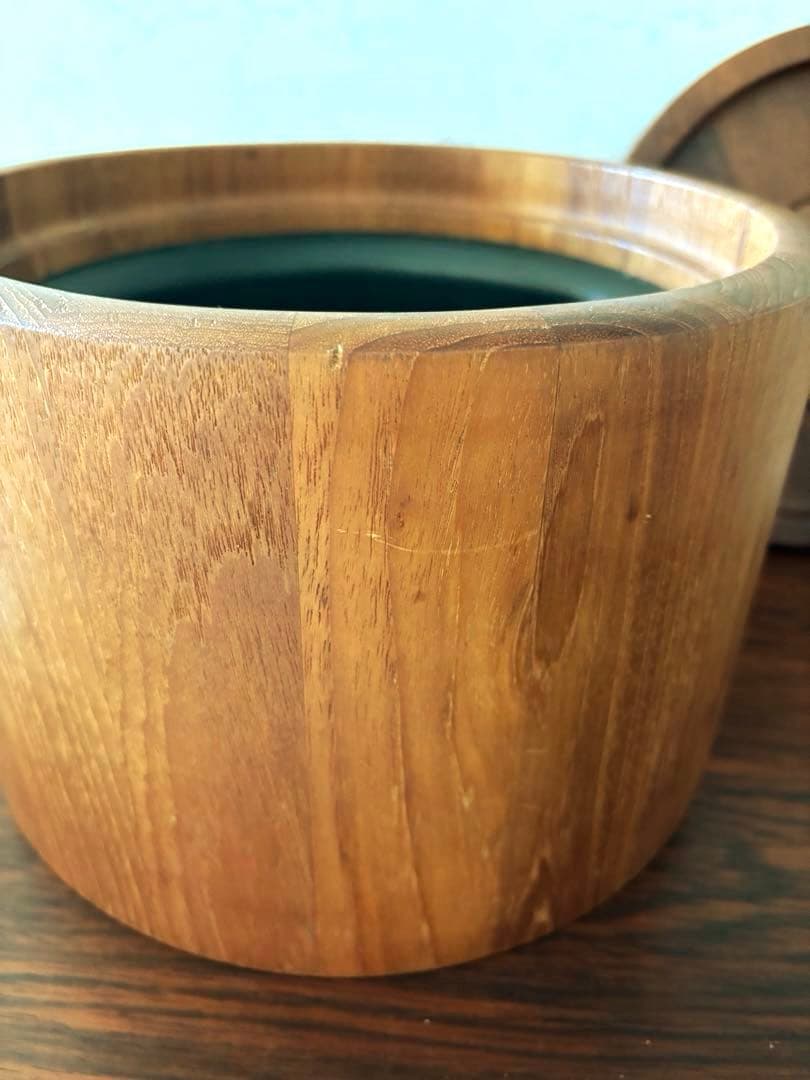 ダンスク　チーク　アイスバケット　北欧ヴィンテージ 北欧雑貨　DANSK