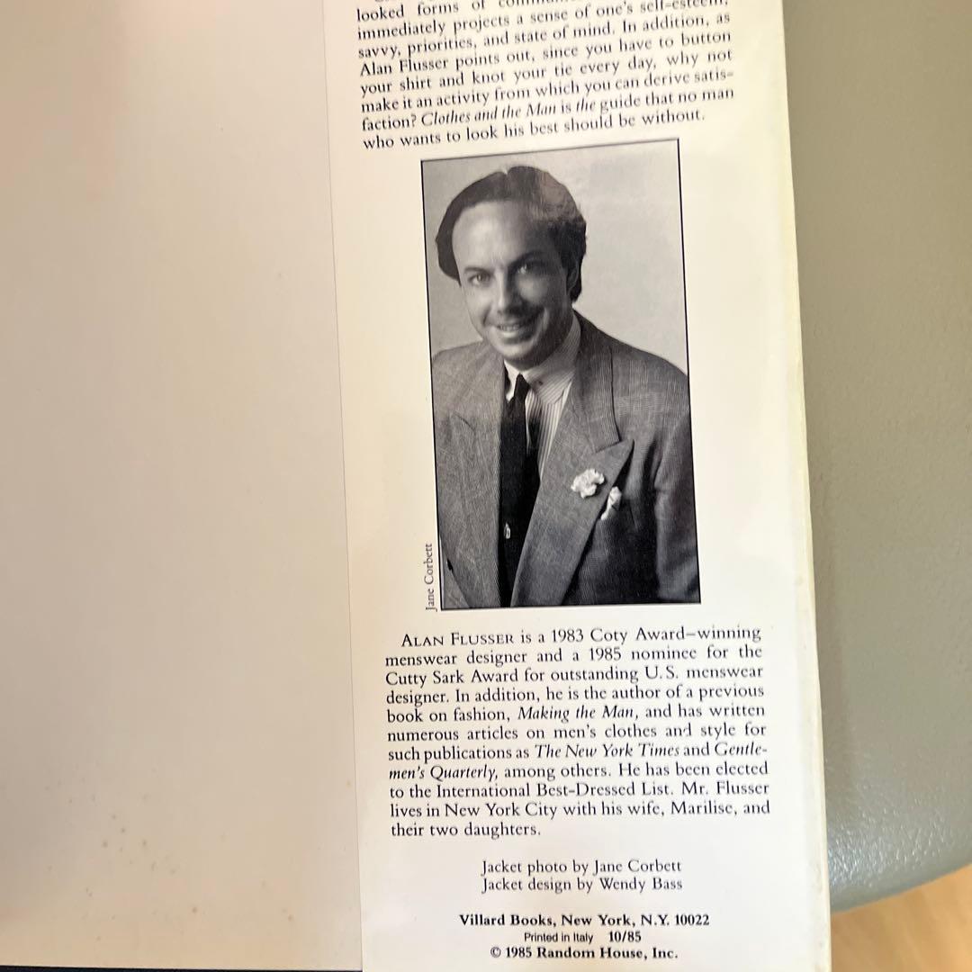 Clothes and the Man Alan Flusser 英語版