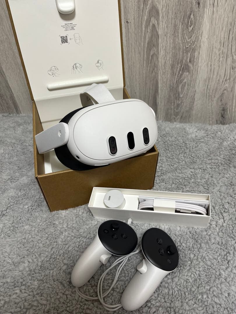  Quest 3 128GB エリートストラップ リンクケーブル