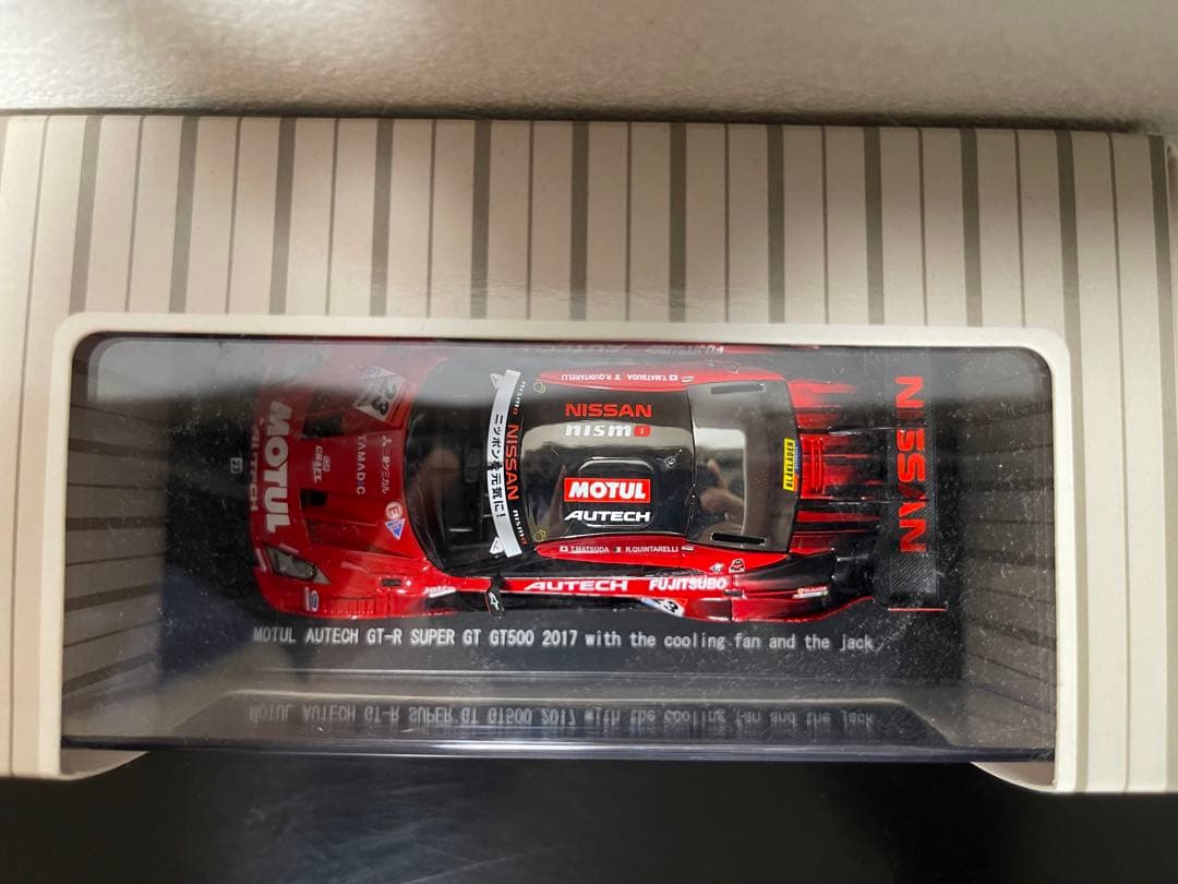 ミニカー EBBRO SUPER GT 2017 MOTUL AUTECH GT-R