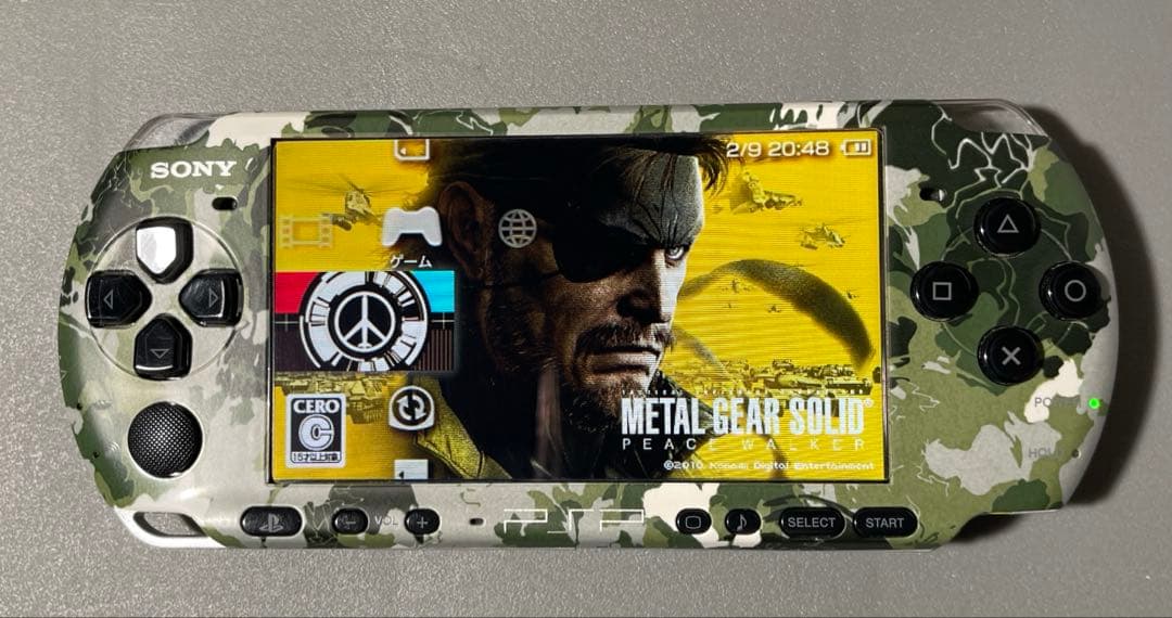 Nintendo Switch psp LGEARSOLID PEACE WALKER PP