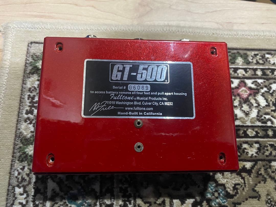 ギター Fulltone GT-500 FET distotion+booster/od