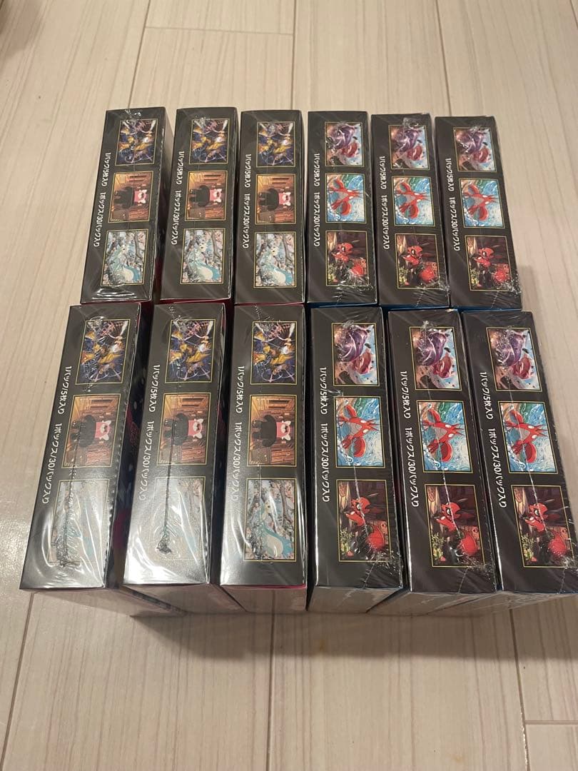 新品未開封 シュリンク付 メガシンフォニア メガブレイブ 6箱ずつ