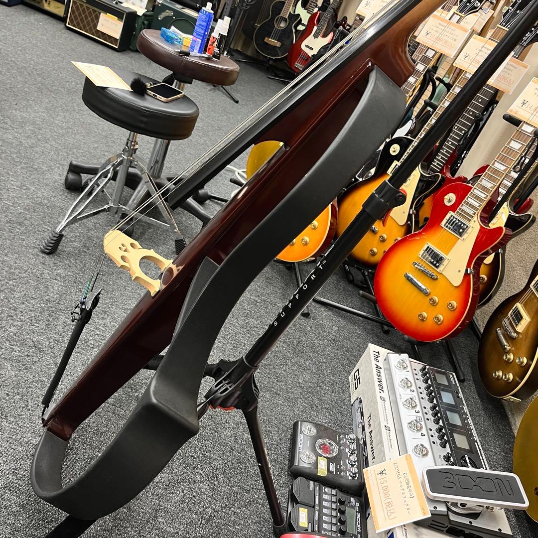 【10409】YAMAHA SVC-100 サイレントチェロ 胸当て ケース 弓