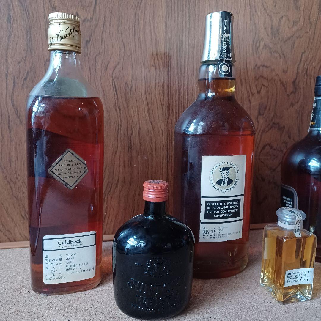 昭和レトロ酒5点ジョニーウォーカーSUNTORY　　HIGH LAND