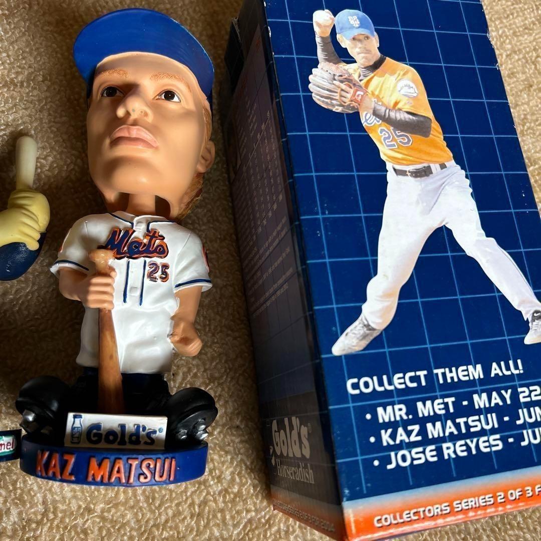 超貴重　球場配布ボブルヘッド人形　ダブル松井！フランコ投手