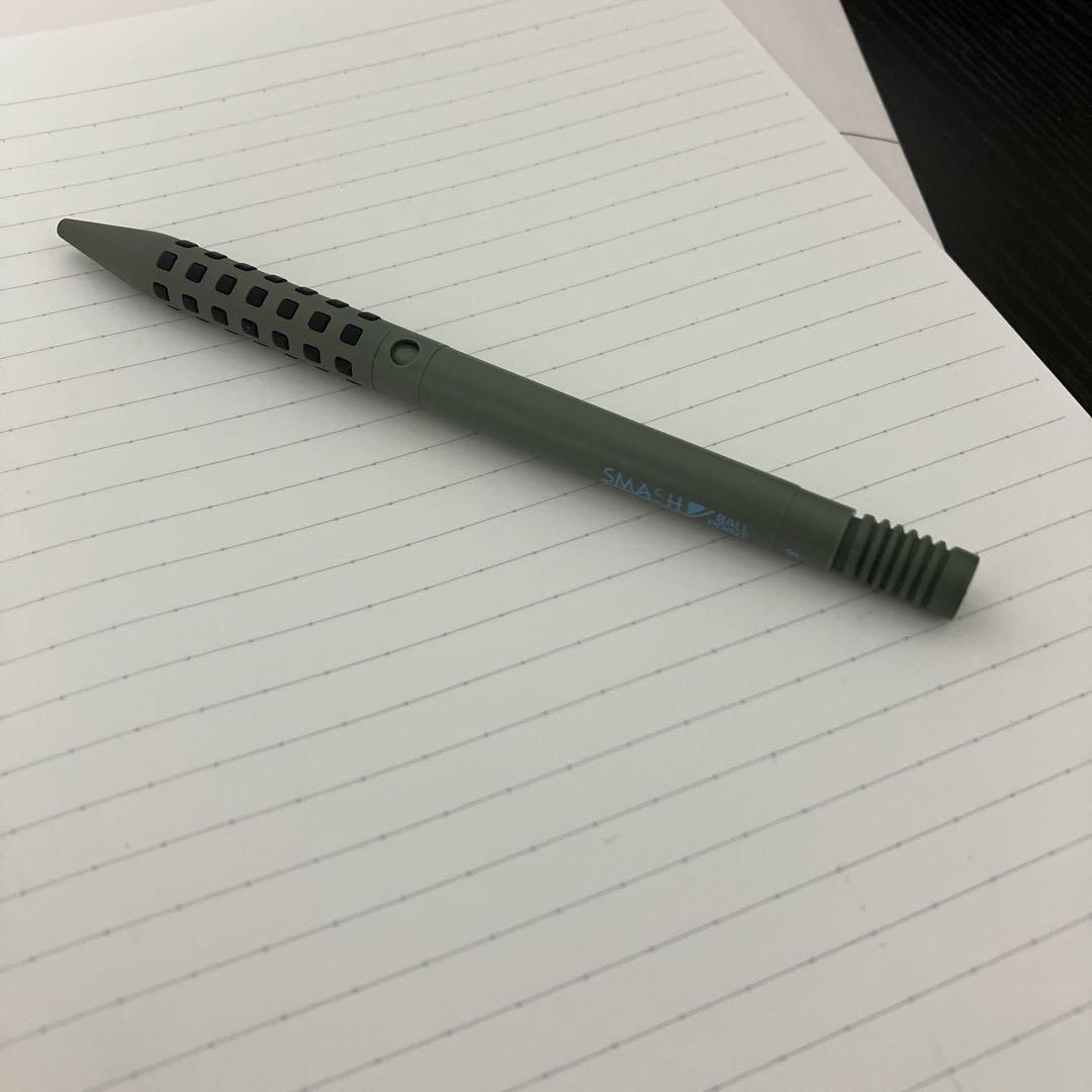 ぺんてる　スマッシュ　ボールペン　グリーン