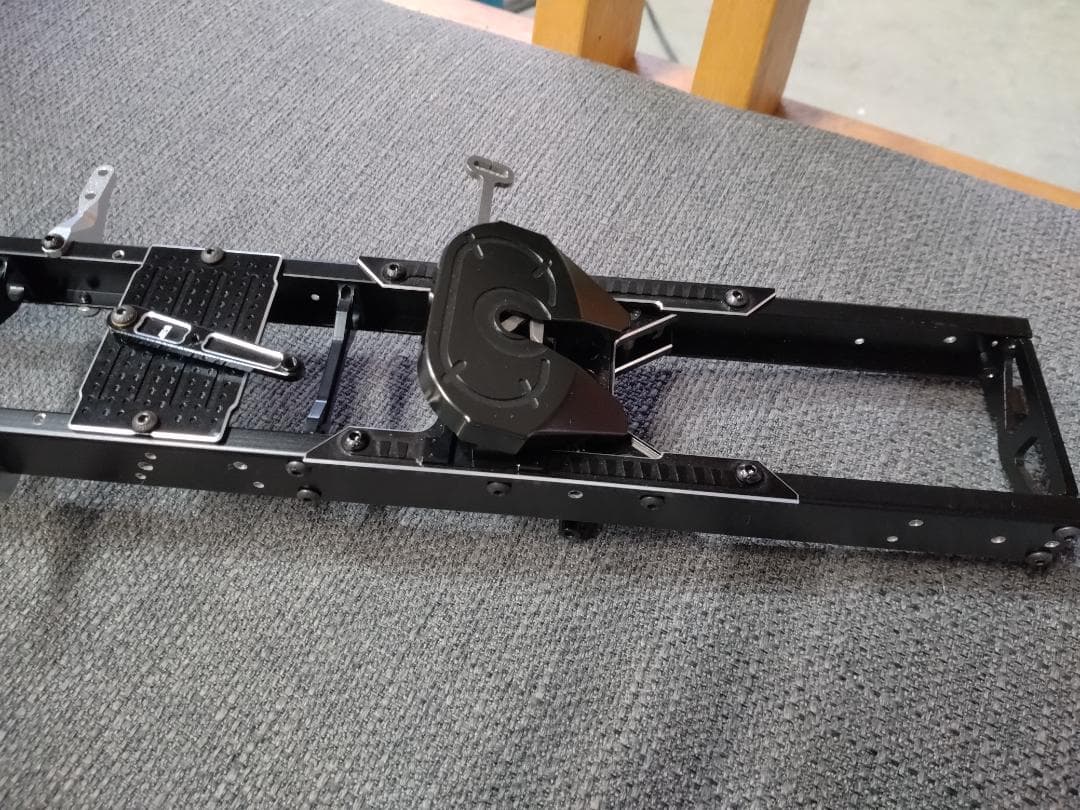 【未使用】タミヤ1/14 キングハウラー系 フルメタルシャーシセット