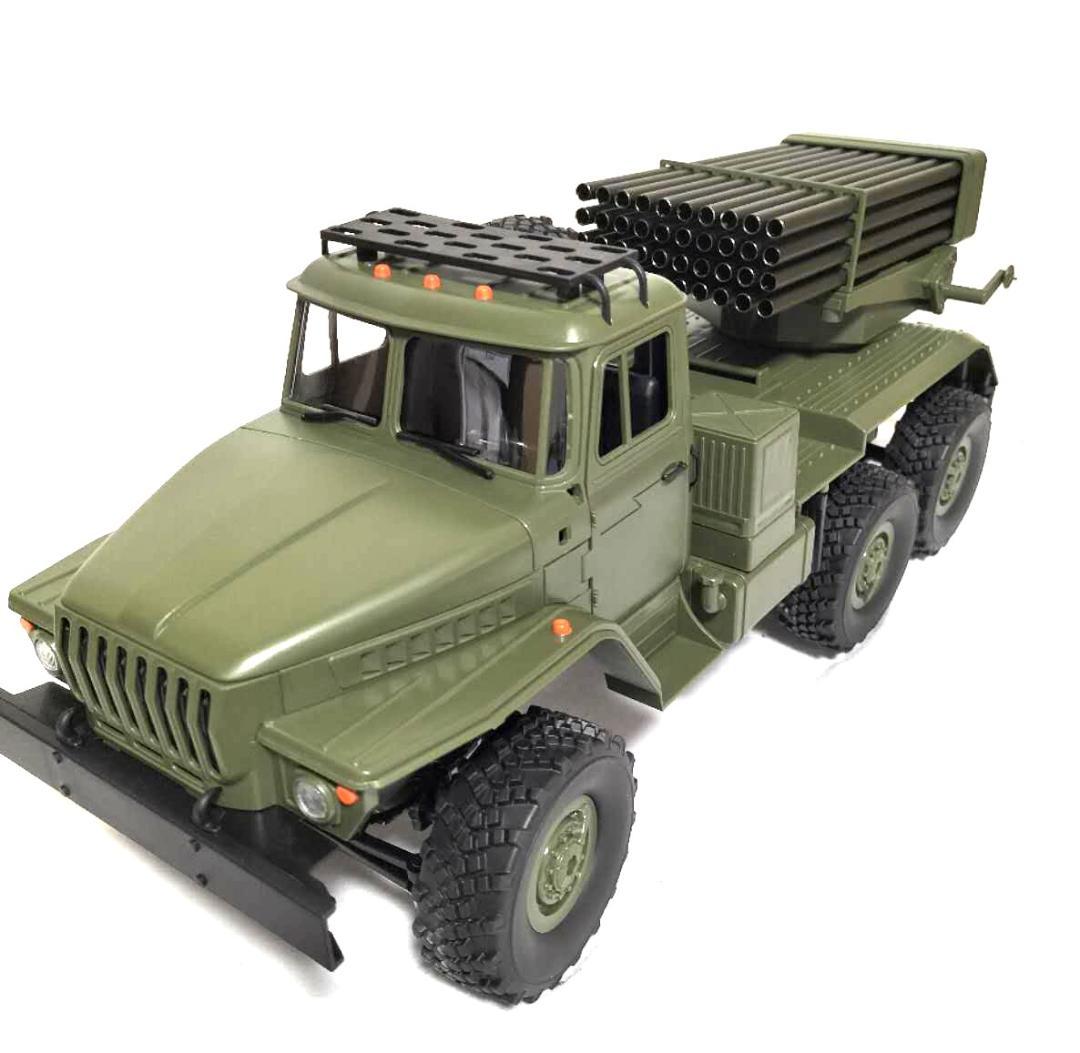 撮影用に開封　1/16　６WDロケットランチャー　BM-21　WPL　B36-2