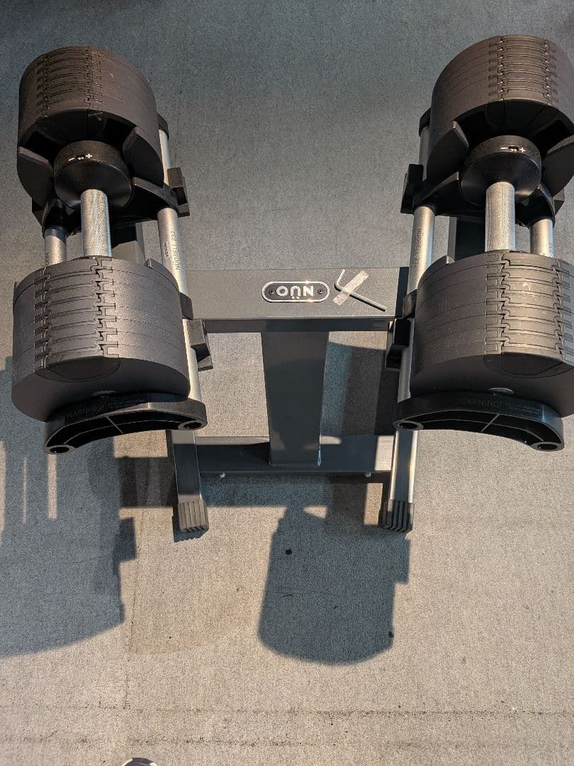 【1/2】フレックスベル 32kg 2k刻み 可変ダンベルセット２個1組の内の1