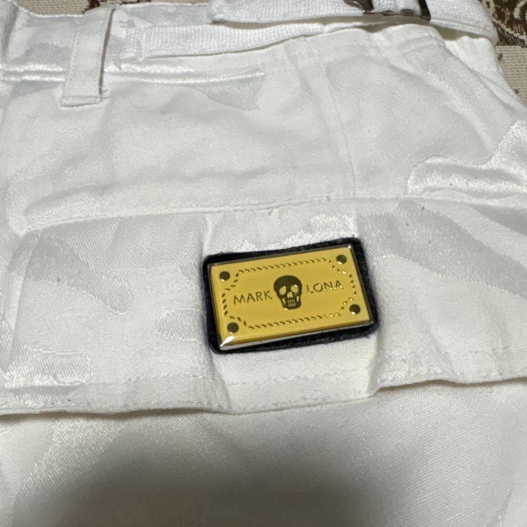 MARK & LONA（マークアンドロナ）ホワイトカモフラ柄カーゴパンツ