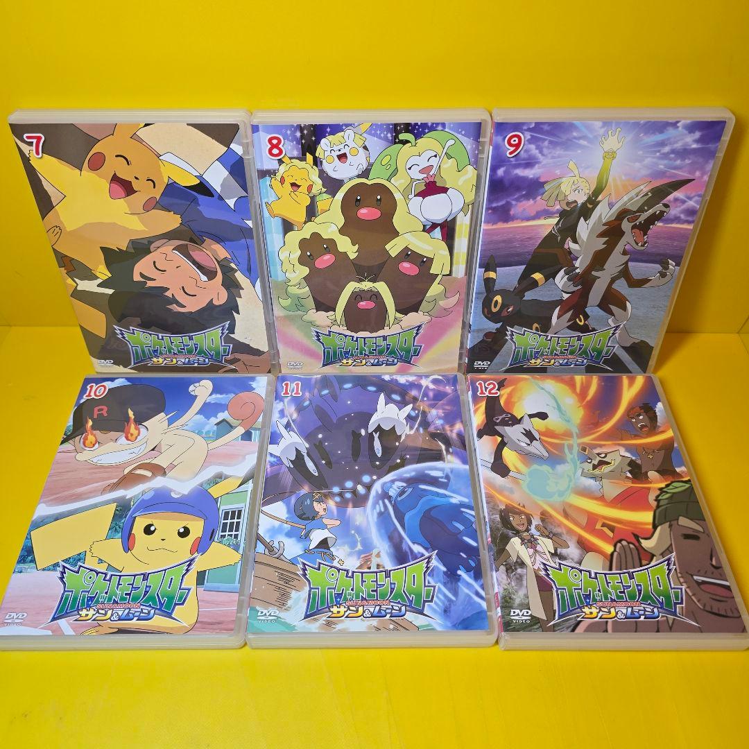 新品ケース交換済み　ポケットモンスター　サン&ムーン　DVD 全49巻セット
