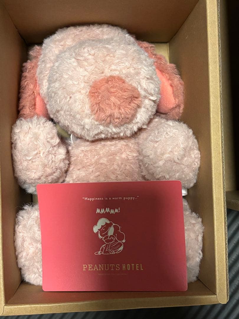 PEANUTS HOTEL 5周年記念ボックス　ピーナッツホテル　ぬいぐるみ